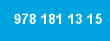 978 181 13 15